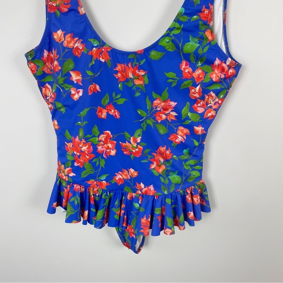 Caroline Constas x Mer Tinos Floral One Piece Swimsuit Size Medium - Picture 5 of 12